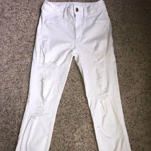 High rise cropped jegging